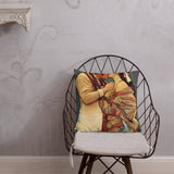 Thro Sii Muu - Sweethearts VIII - Indigenous Art Nouveau - Premium Pillow