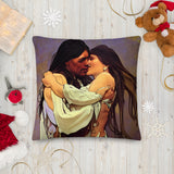 Nu Soopeda U - Sweethearts IV - Indigenous Art Nouveau - Premium Pillow