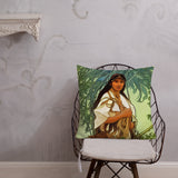 Indigenous Goddess Gang - Midwife - Premium Pillow