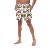 Land Back - American Traditional Tattoo Style - Men's Swim Trunks