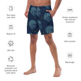 ᏩᏂᎨ ᎠᏣᏗ Tribal Jellyfish Design - Men's Swim Trunks