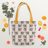 Chokecherries - Pink - Earth Steward Tote Bag