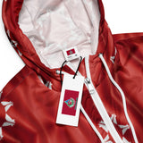 Oglala Lakota Sioux Waving Flag - Women’s Cropped Windbreaker