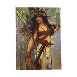 Indigenous Goddess Gang - Cayuga The Starting Place - Art Nouveau Tea & Kitchen Towel