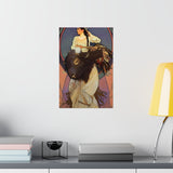 Indigenous Goddess Gang - Huntress - Premium Matte Vertical Posters - Indigenous Art Nouveau