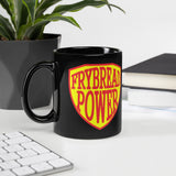 Frybread Power - Black Glossy Mug