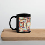 Dry  Grass - Black Glossy Mug