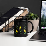 Corn Mother - Black Glossy Mug