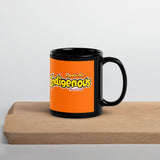 Flamin' Hot Indigenous Aunties - Black Glossy Mug