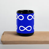 Métis Flag - Black Glossy Mug
