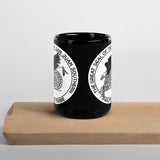 San Juan Southern Paiute Tribe Seal - Black Glossy Mug