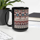 Deep Roots - Black Glossy Mug