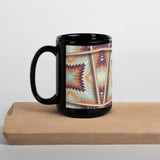 Dry  Grass - Black Glossy Mug