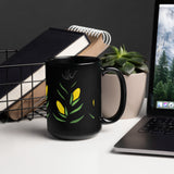 Corn Mother - Black Glossy Mug