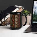 Teton - Black Glossy Mug