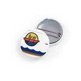 Wolastoqey Flag Wəlastəkewiyik - Round Pins