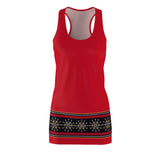 Starburst - Cardinal Red - Women's Racerback Dress