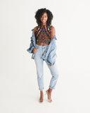 Sacred Baskets - Indigenous Street-wear Women's Twist-Front Tank