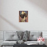 Indigenous Goddess Gang - Huntress - Premium Matte Vertical Posters - Indigenous Art Nouveau