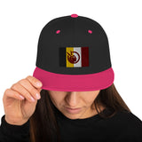 Embroidered American Indian Movement - AIM - Snapback Hat