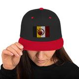 Embroidered American Indian Movement - AIM - Snapback Hat