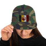 Embroidered American Indian Movement - AIM - Snapback Hat