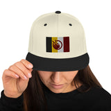 Embroidered American Indian Movement - AIM - Snapback Hat