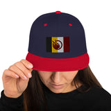 Embroidered American Indian Movement - AIM - Snapback Hat