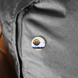 Wolastoqey Flag Wəlastəkewiyik - Round Pins