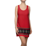 Starburst - Cardinal Red - Women's Racerback Dress