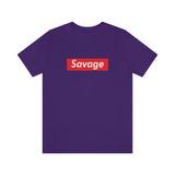 Savage - Unisex Jersey Short Sleeve Tee