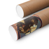 Indigenous Goddess Gang - Huntress - Premium Matte Vertical Posters - Indigenous Art Nouveau