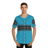 Starburst - Turquois - Men's Baseball Jersey