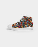 Sacred Baskets - Indigenous Street-wear Kids Hightop Tipi Creepers