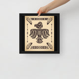 Pacific Northwest Eagle - Framed Canvas