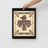 Pacific Northwest Eagle - Framed Canvas