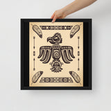 Pacific Northwest Eagle - Framed Canvas