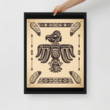 Pacific Northwest Eagle - Framed Canvas