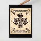 Pacific Northwest Eagle - Framed Canvas