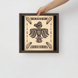 Pacific Northwest Eagle - Framed Canvas