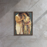 Ayóó’áníínísh’ní - Sweethearts III Print - Framed Canvas - Indigenous Art Nouveau
