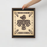 Pacific Northwest Eagle - Framed Canvas