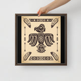 Pacific Northwest Eagle - Framed Canvas