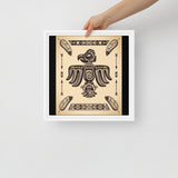 Pacific Northwest Eagle - Framed Canvas