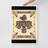 Pacific Northwest Eagle - Framed Canvas