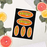 Flamin' Hot Indigenous Aunties - Sticker Sheet