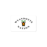 Wyandotte Tribe Flag - Bubble-free stickers
