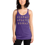Strong Apache Woman - Women's Racerback Tank