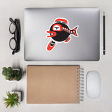 Fat Fish - Pacific Northwest - Bumper Sticker