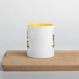 Decolonize - Sailor Jerry Traditional Swallows Tattoo - Mug with Color Inside